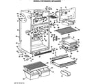 GE MTX22GPKRAD cabinet diagram