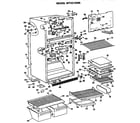 GE MTX21EMBRWH cabinet diagram