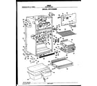 GE MTX18GMBRWH cabinet diagram