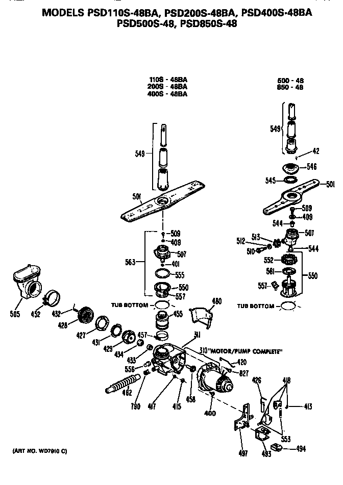 Motor/pump