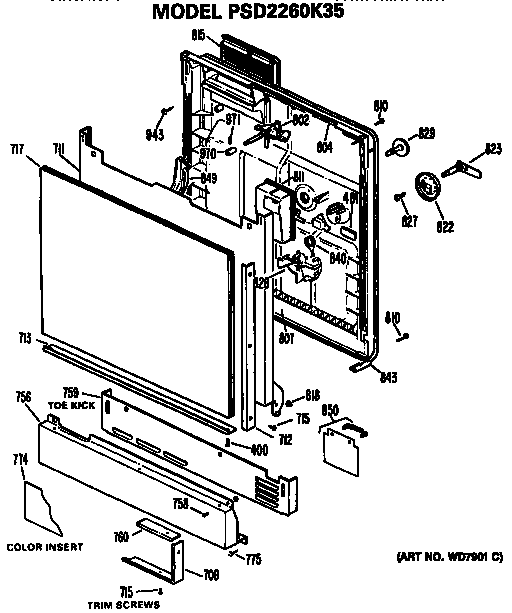 Front panel