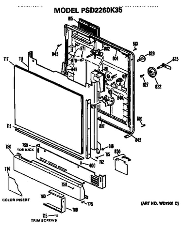 Front panel