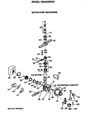 Motor/pump