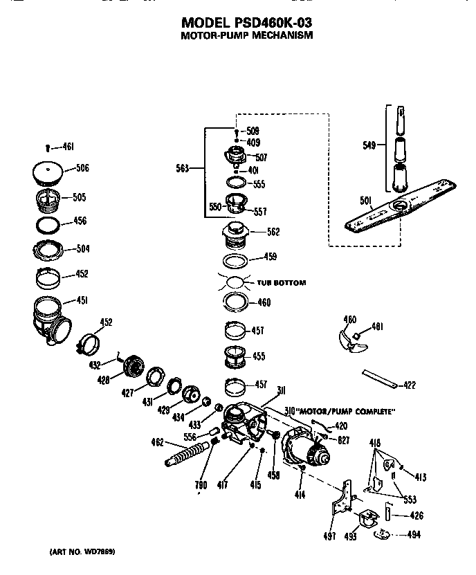 Motor/pump