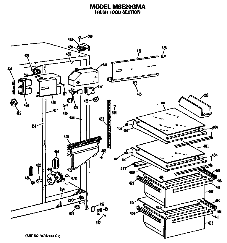 REFRIGERATOR SHELVES