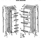 GE MSX22GMA doors diagram