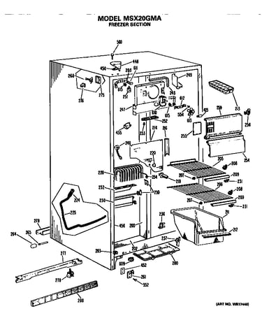 Freezer section