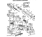 GE MSX22DRAAD freezer section diagram