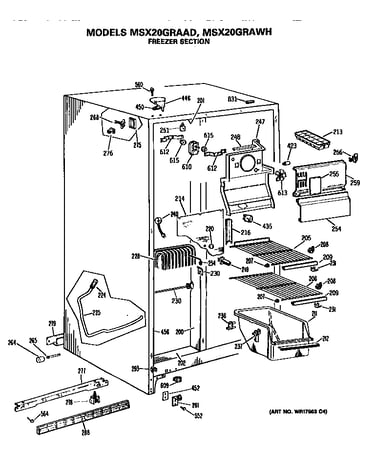 Freezer section