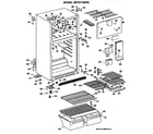 GE MTXY16EPERWH cabinet diagram