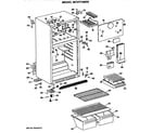GE MTXY14EPERAD cabinet diagram