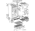 GE MTE16EPERWH cabinet diagram
