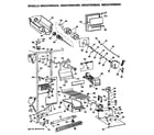 GE MSX27DRBWH freezer section diagram