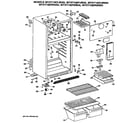 GE MTXY14EPJRHA cabinet diagram