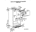 GE MTX18BASERAD cabinet diagram