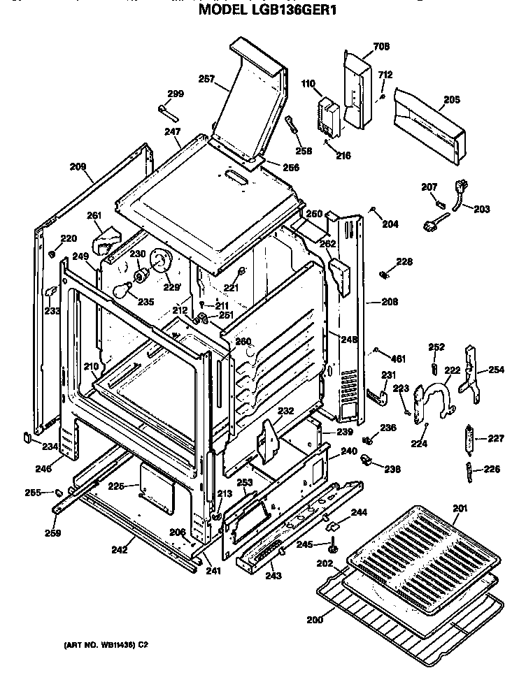 Oven cabinet