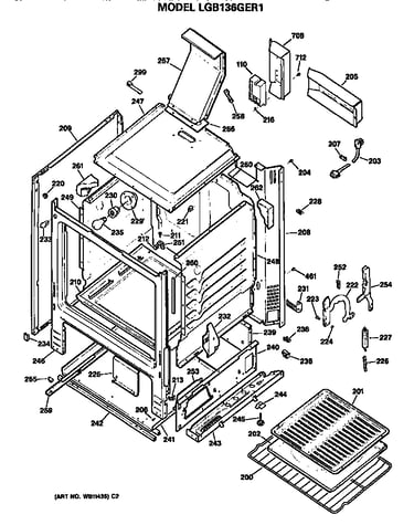 Oven cabinet