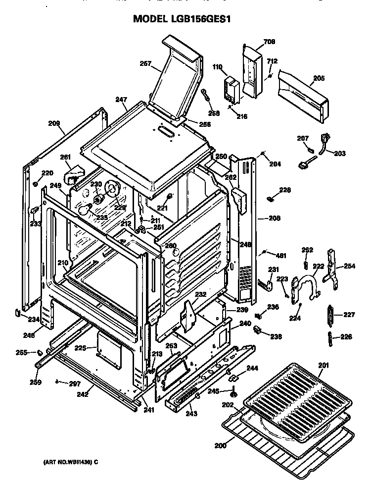 Oven cabinet