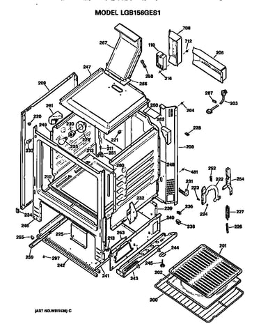 Oven cabinet