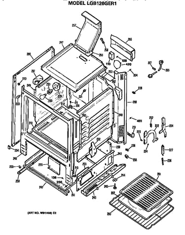 Oven cabinet