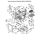 Hotpoint RB757GT1AD main body diagram
