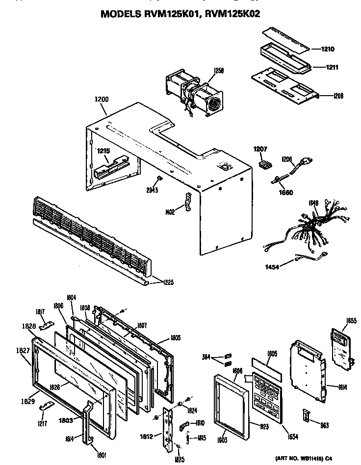 MICROWAVE PARTS