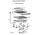 GE MTX21EASSRWH compartment separator diagram