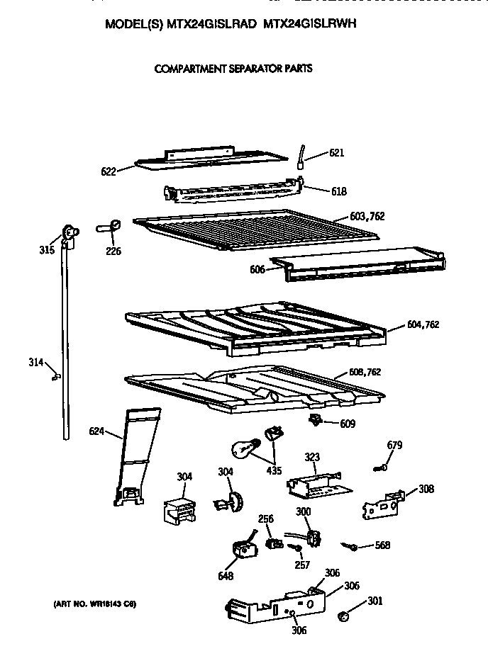 Compartment separator