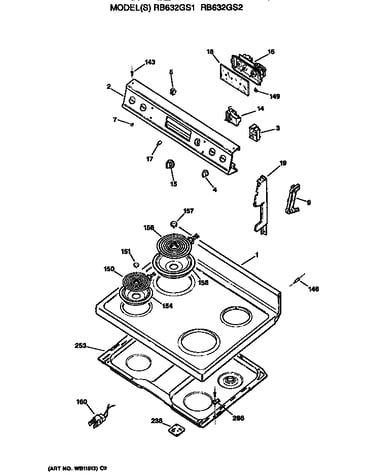 Cooktop/controls