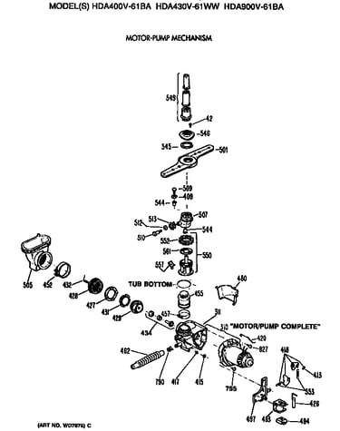 Motor/pump