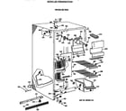 Hotpoint CSK22GATCAD freezer section diagram