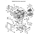 GE LEB131GT1WH main body diagram