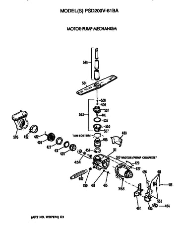 Motor/pump