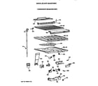 GE MTE18EASTRWH compartment separator diagram