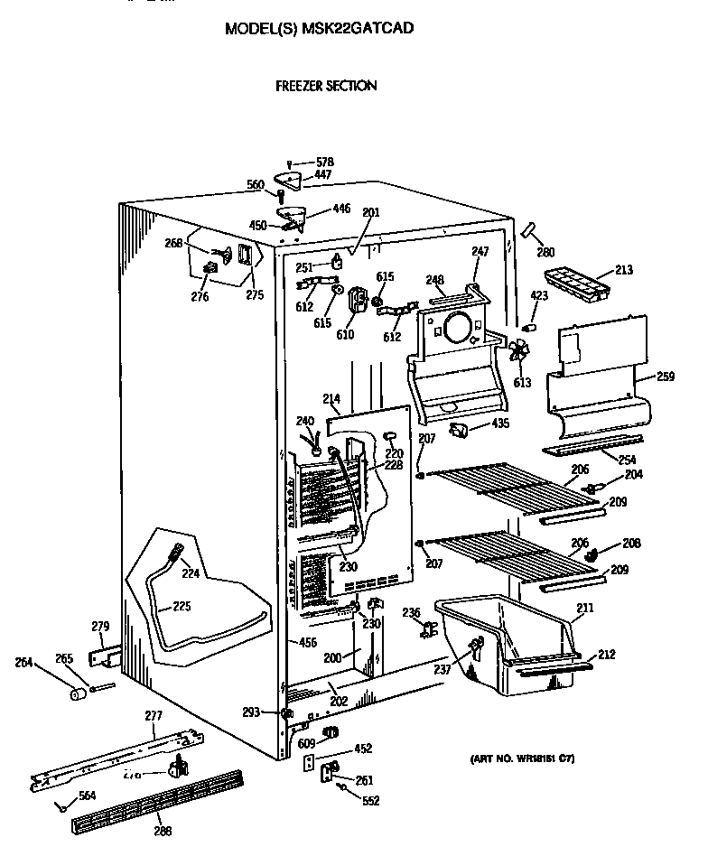 FREEZER SECTION