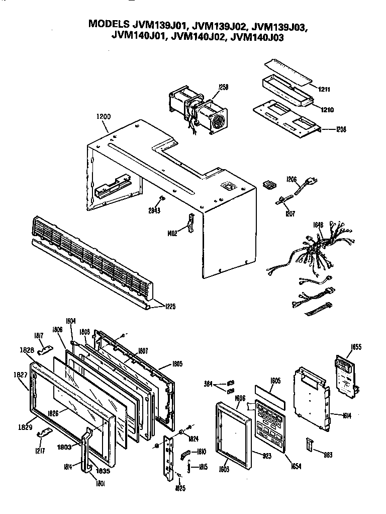 MICROWAVE PARTS