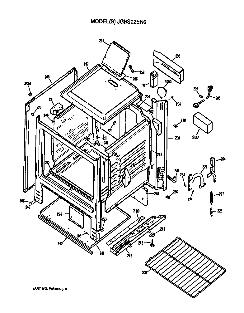 OVEN CABINET