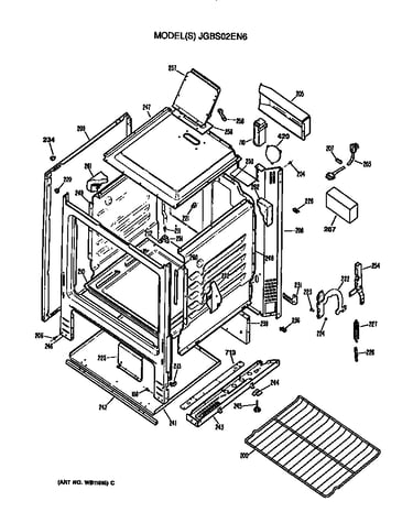 Oven cabinet