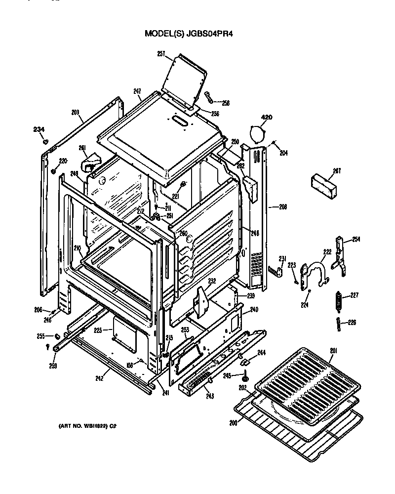 Oven cabinet