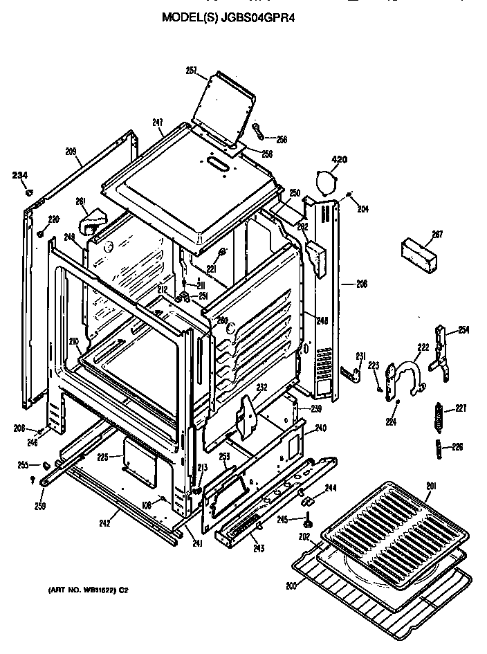 Oven cabinet