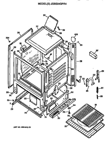 Oven cabinet