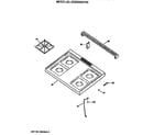 GE JGSS05GER5 cooktop diagram