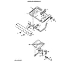 GE JGSS05GER5 burner assembly diagram