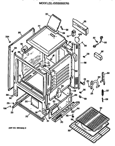 Oven cabinet