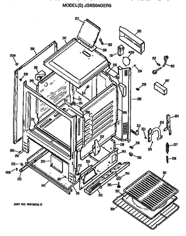 Oven cabinet