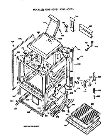 Oven cabinet