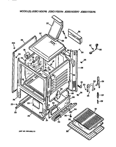 Oven cabinet
