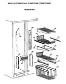 Freezer section (shelfs)