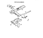 Hotpoint DLL3980SAM gas valve and burner diagram