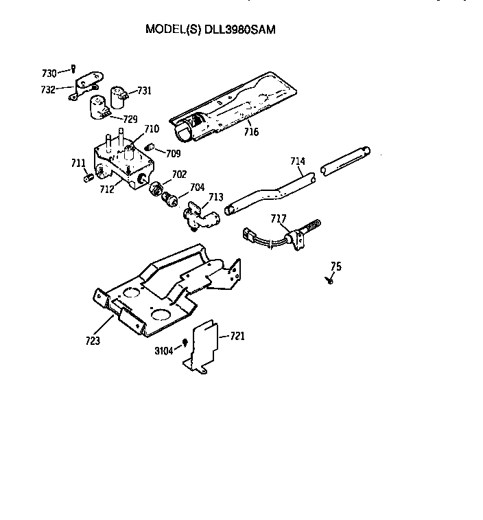 Gas valve and burner